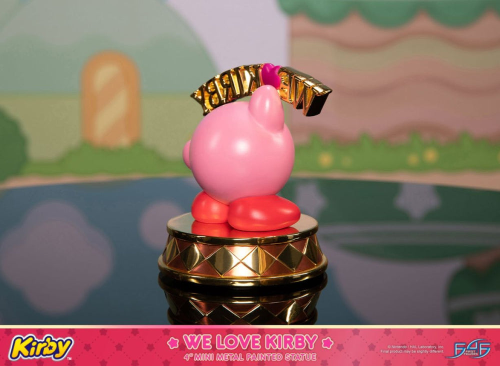 Image Pop Weasel - Image 7 of Kirby - We Love Kirby Diecast Statue - First 4 Figures - Statue - Image - Pop Weasel