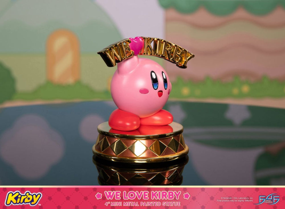 Image Pop Weasel - Image 9 of Kirby - We Love Kirby Diecast Statue - First 4 Figures - Statue - Image - Pop Weasel