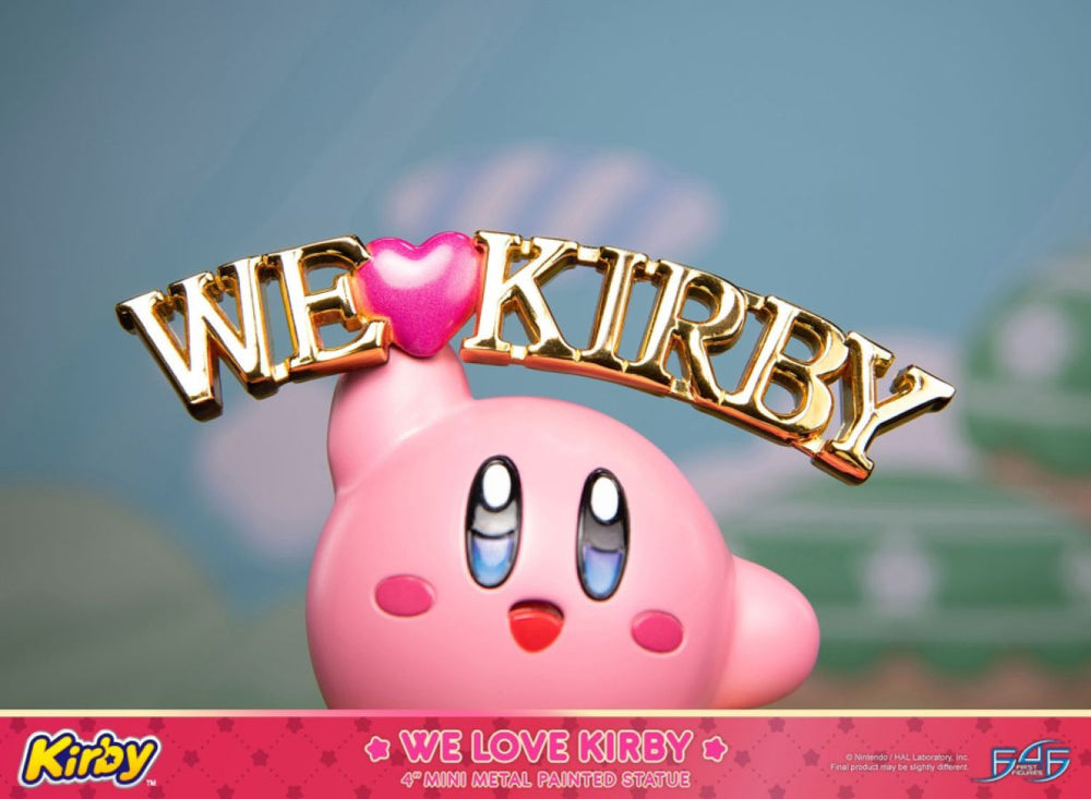 Image Pop Weasel - Image 10 of Kirby - We Love Kirby Diecast Statue - First 4 Figures - Statue - Image - Pop Weasel