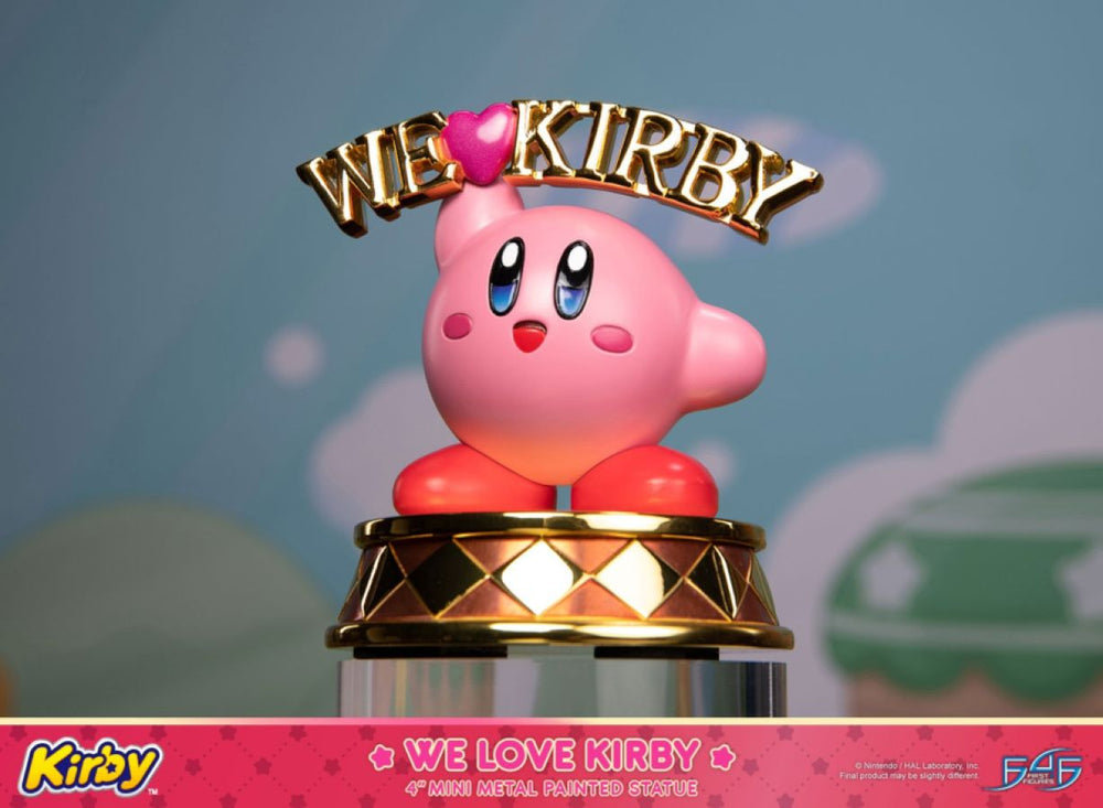 Image Pop Weasel - Image 11 of Kirby - We Love Kirby Diecast Statue - First 4 Figures - Statue - Image - Pop Weasel