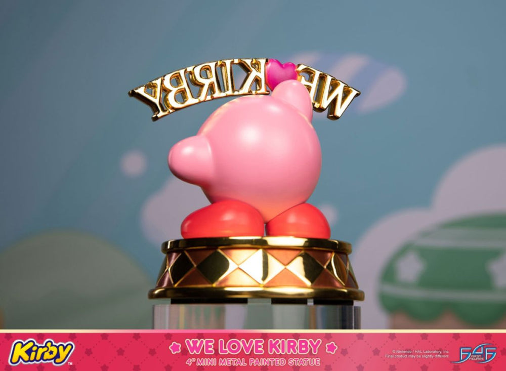 Image Pop Weasel - Image 12 of Kirby - We Love Kirby Diecast Statue - First 4 Figures - Statue - Image - Pop Weasel