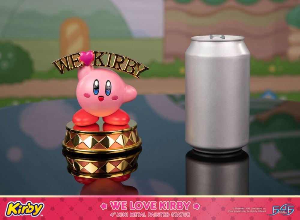 Image Pop Weasel - Image 14 of Kirby - We Love Kirby Diecast Statue - First 4 Figures - Statue - Image - Pop Weasel