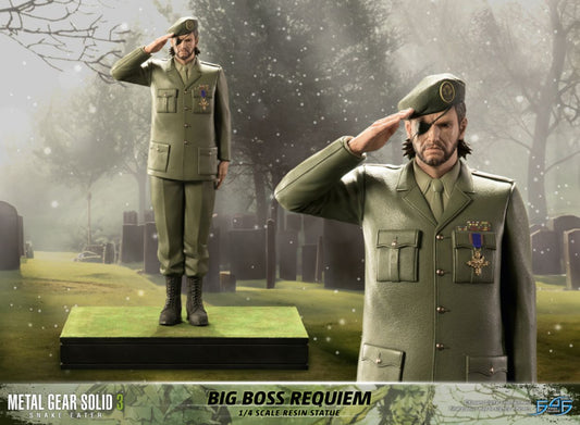 Image Pop Weasel - Image 2 of Metal Gear Solid 3: Snake Eater - Big Boss Requiem 1:4 Statue - First 4 Figures