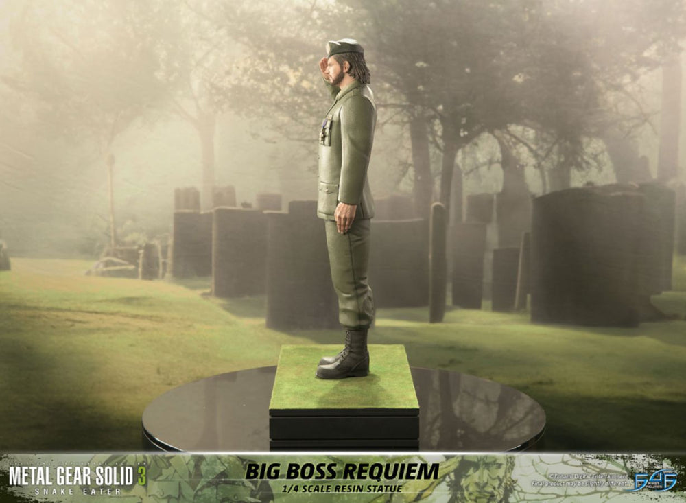 Image Pop Weasel - Image 4 of Metal Gear Solid 3: Snake Eater - Big Boss Requiem 1:4 Statue - First 4 Figures - Statue - Image - Pop Weasel