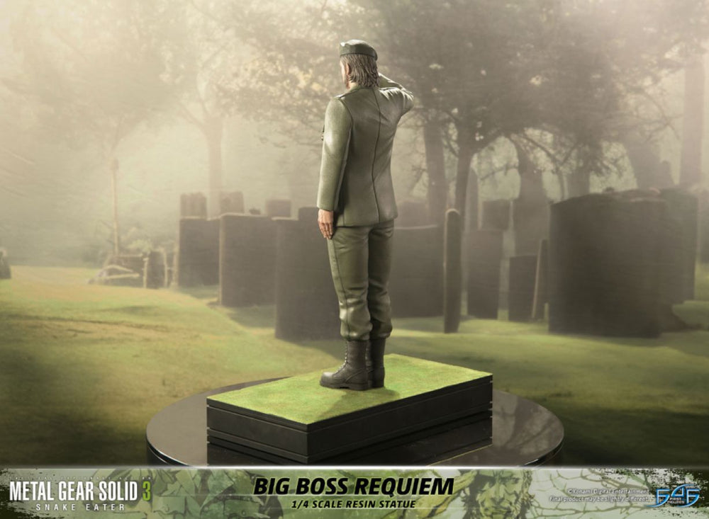 Image Pop Weasel - Image 5 of Metal Gear Solid 3: Snake Eater - Big Boss Requiem 1:4 Statue - First 4 Figures - Statue - Image - Pop Weasel