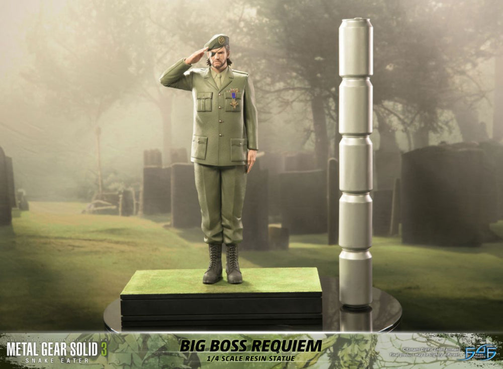 Image Pop Weasel - Image 11 of Metal Gear Solid 3: Snake Eater - Big Boss Requiem 1:4 Statue - First 4 Figures - Statue - Image - Pop Weasel