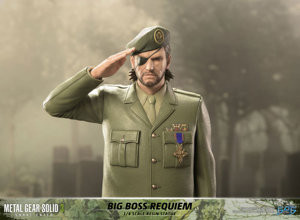 Image Pop Weasel - Image 12 of Metal Gear Solid 3: Snake Eater - Big Boss Requiem 1:4 Statue - First 4 Figures - Statue - Image - Pop Weasel