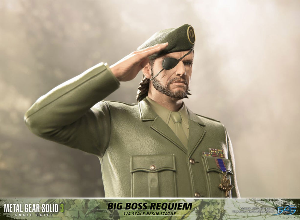 Image Pop Weasel - Image 13 of Metal Gear Solid 3: Snake Eater - Big Boss Requiem 1:4 Statue - First 4 Figures - Statue - Image - Pop Weasel