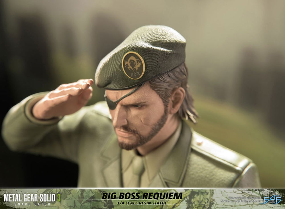 Image Pop Weasel - Image 14 of Metal Gear Solid 3: Snake Eater - Big Boss Requiem 1:4 Statue - First 4 Figures - Statue - Image - Pop Weasel