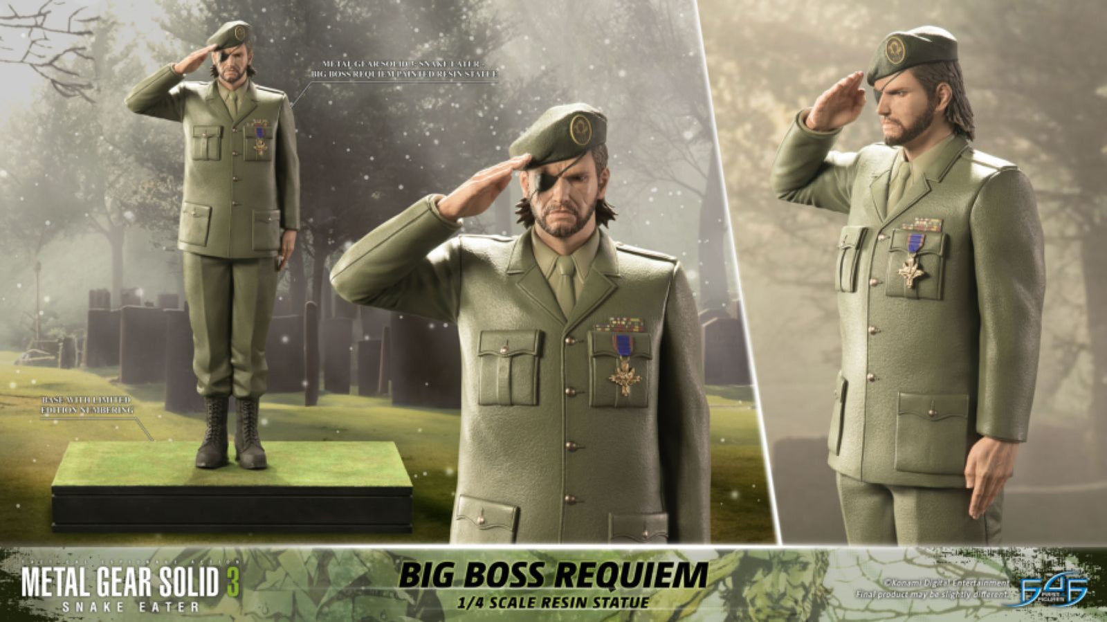 Image Pop Weasel - Image 18 of Metal Gear Solid 3: Snake Eater - Big Boss Requiem 1:4 Statue - First 4 Figures