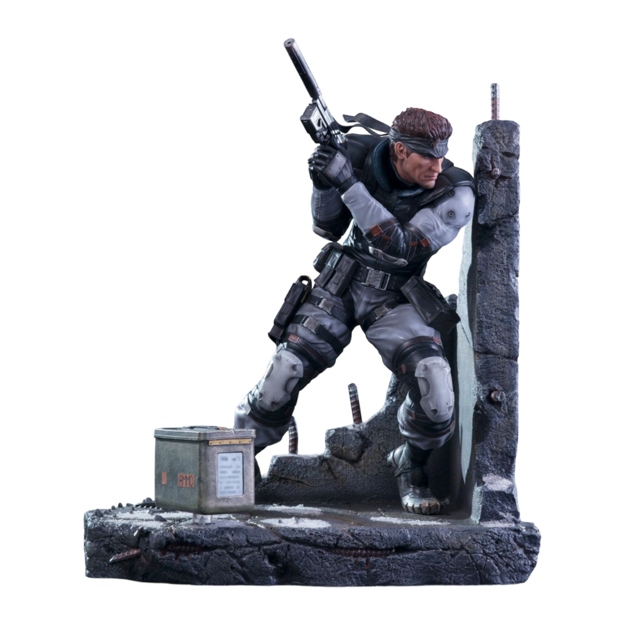 Metal Gear Solid - Solid Snake Statue - First 4 Figures image - Statue - Image - Pop Weasel