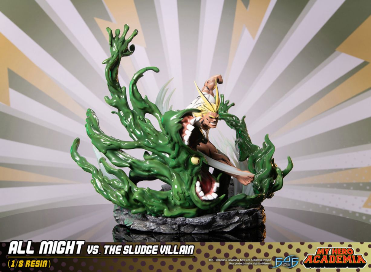 Image Pop Weasel - Image 9 of My Hero Academia - All Might Vs The Sludge Villian Statue - First 4 Figures