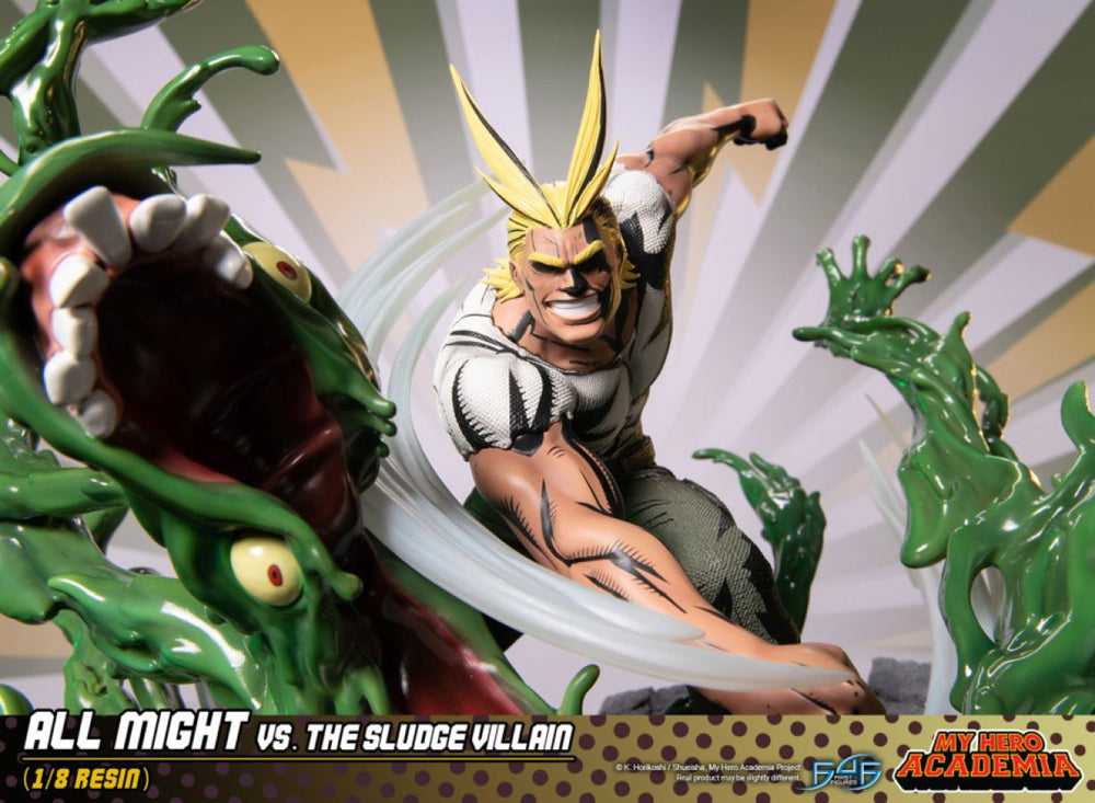 Image Pop Weasel - Image 11 of My Hero Academia - All Might Vs The Sludge Villian Statue - First 4 Figures - Statue - Image - Pop Weasel