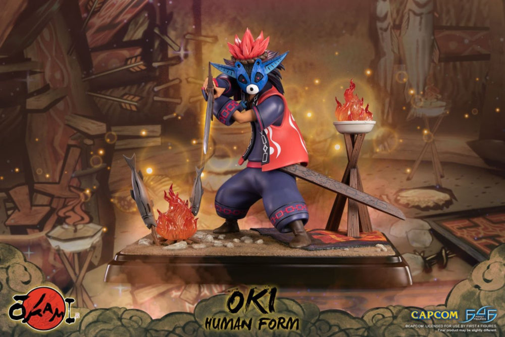 Image Pop Weasel - Image 2 of Okami - Oki (Human Form) Statue - First 4 Figures - Statue - Image - Pop Weasel