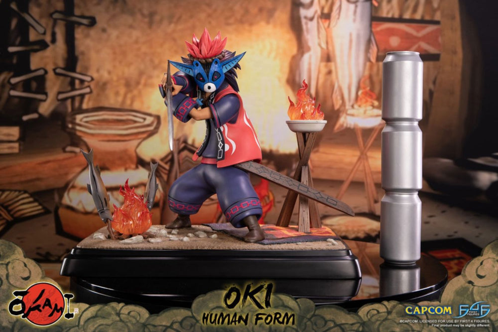 Image Pop Weasel - Image 6 of Okami - Oki (Human Form) Statue - First 4 Figures - Statue - Image - Pop Weasel