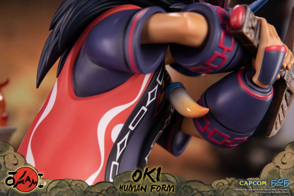 Image Pop Weasel - Image 10 of Okami - Oki (Human Form) Statue - First 4 Figures - Statue - Image - Pop Weasel