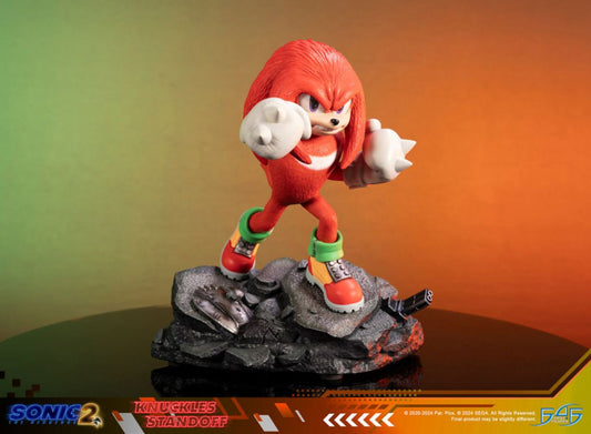 Image Pop Weasel - Image 2 of Sonic The Hedgehog 2 - Knuckles Standoff Statue - First 4 Figures