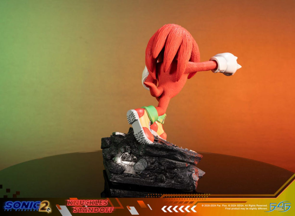 Image Pop Weasel - Image 4 of Sonic The Hedgehog 2 - Knuckles Standoff Statue - First 4 Figures - Statue - Image - Pop Weasel