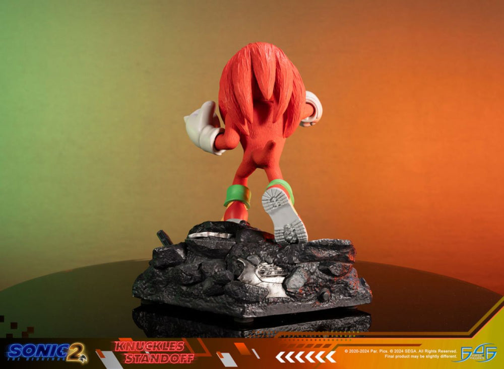 Image Pop Weasel - Image 5 of Sonic The Hedgehog 2 - Knuckles Standoff Statue - First 4 Figures - Statue - Image - Pop Weasel