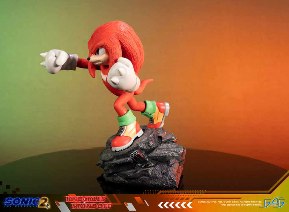 Image Pop Weasel - Image 7 of Sonic The Hedgehog 2 - Knuckles Standoff Statue - First 4 Figures - Statue - Image - Pop Weasel