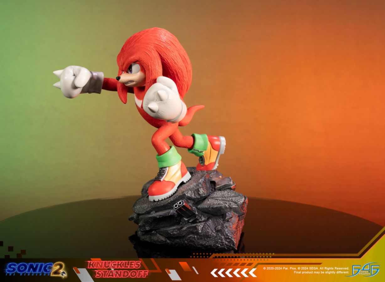 Image Pop Weasel - Image 7 of Sonic The Hedgehog 2 - Knuckles Standoff Statue - First 4 Figures