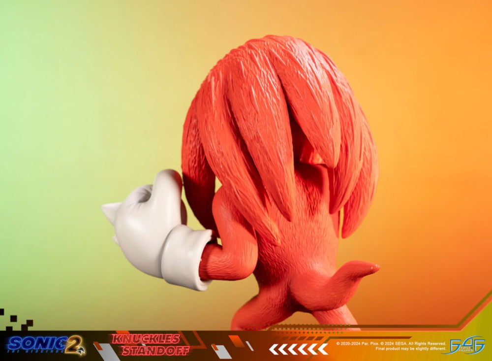 Image Pop Weasel - Image 17 of Sonic The Hedgehog 2 - Knuckles Standoff Statue - First 4 Figures - Statue - Image - Pop Weasel