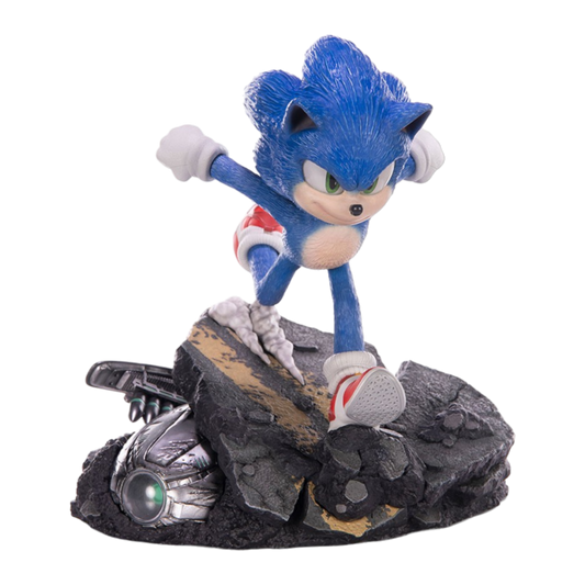 Sonic The Hedgehog 2 - Sonic Standoff Statue - First 4 Figures image