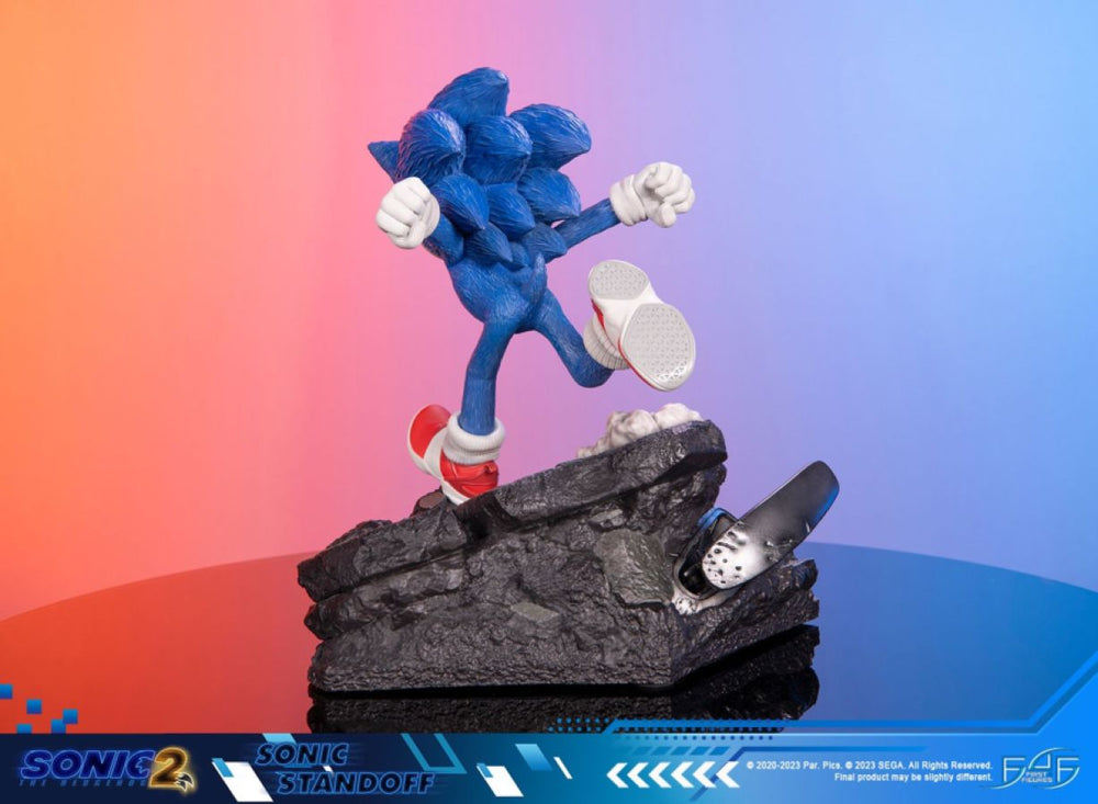 Image Pop Weasel - Image 4 of Sonic The Hedgehog 2 - Sonic Standoff Statue - First 4 Figures - Statue - Image - Pop Weasel