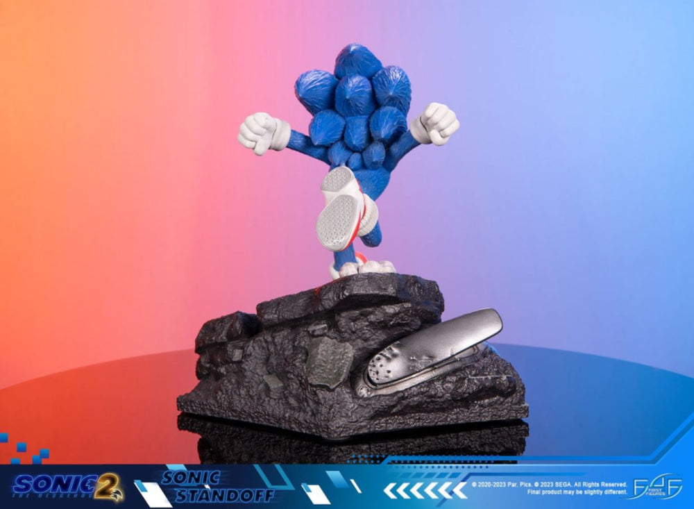 Image Pop Weasel - Image 5 of Sonic The Hedgehog 2 - Sonic Standoff Statue - First 4 Figures - Statue - Image - Pop Weasel