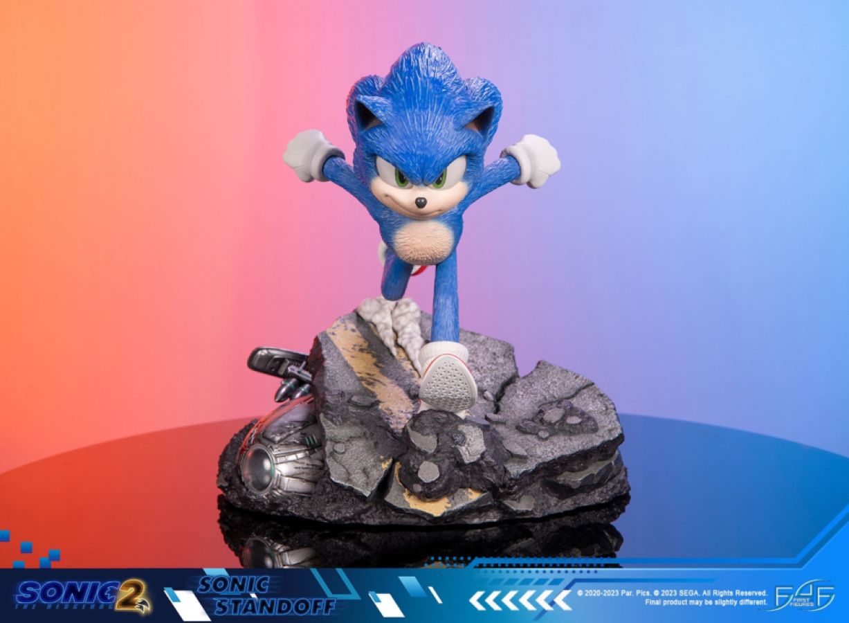 Image Pop Weasel - Image 9 of Sonic The Hedgehog 2 - Sonic Standoff Statue - First 4 Figures