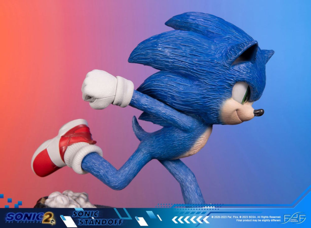 Image Pop Weasel - Image 14 of Sonic The Hedgehog 2 - Sonic Standoff Statue - First 4 Figures - Statue - Image - Pop Weasel