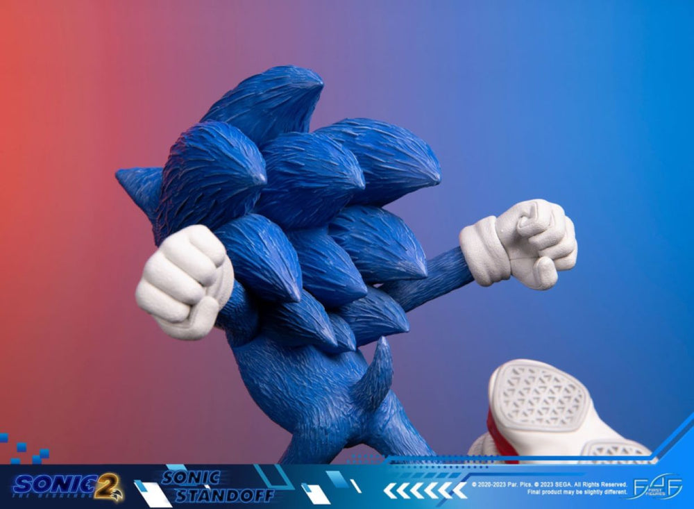 Image Pop Weasel - Image 16 of Sonic The Hedgehog 2 - Sonic Standoff Statue - First 4 Figures - Statue - Image - Pop Weasel