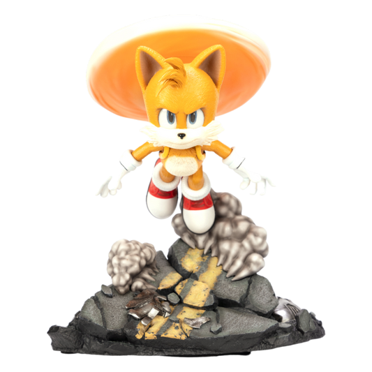 Pop Weasel Image of Sonic 2 - Tails Standoff Statue - First 4 Figures