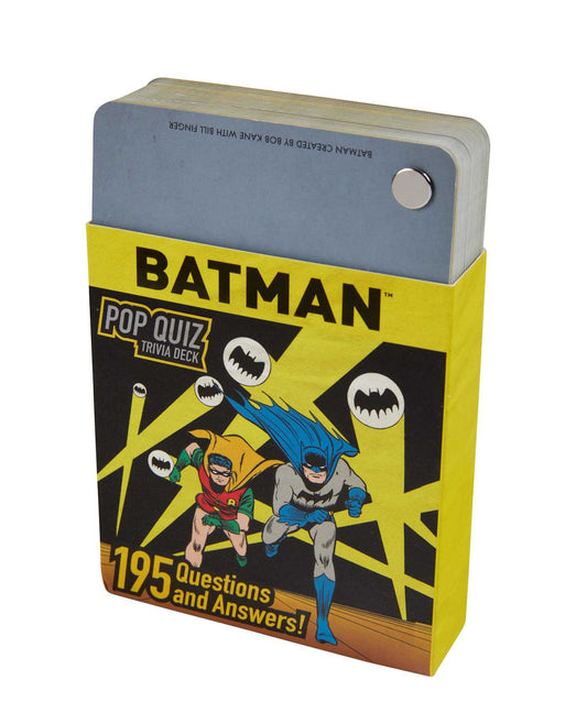 Pop Weasel Image of DC Comics: Batman Pop Quiz Trivia Deck