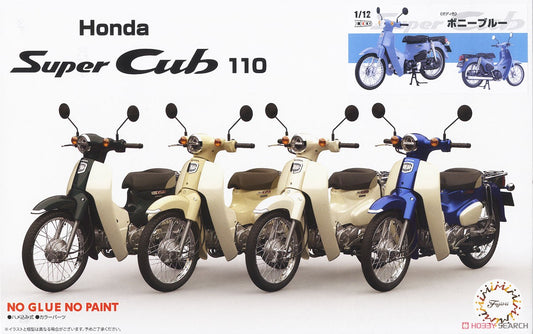 1/12 Honda Super Cub 110 Blue