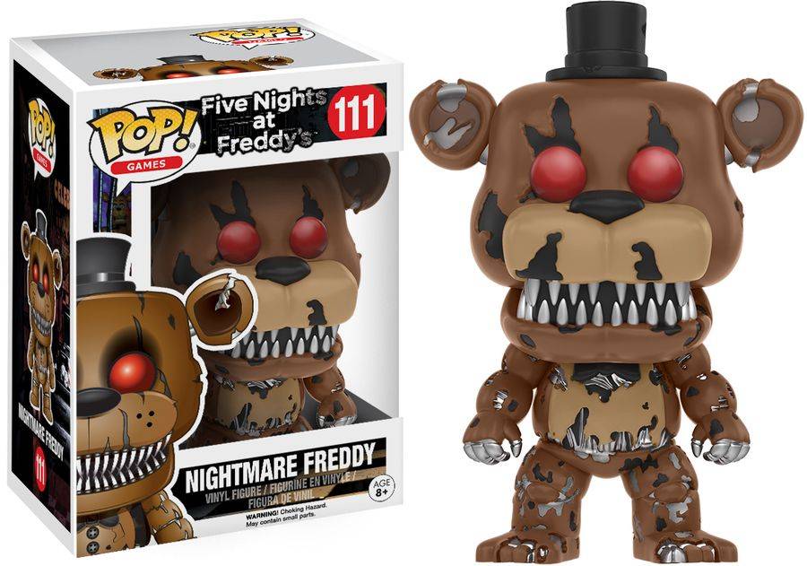 Pop Weasel Image of Five Nights at Freddy's - Nightmare Freddy Pop! Vinyl - Funko - Pop Vinyl - Image - Pop Weasel