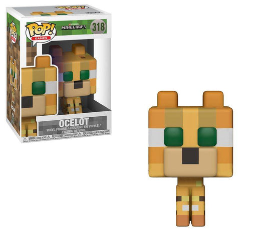 Pop Weasel Image of Minecraft - Ocelot (with chase) Pop! Vinyl - Funko