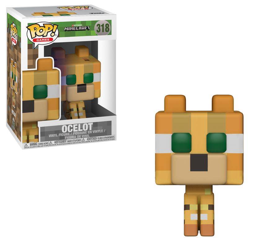 Pop Weasel Image of Minecraft - Ocelot (with chase) Pop! Vinyl - Funko - Pop Vinyl - Image - Pop Weasel