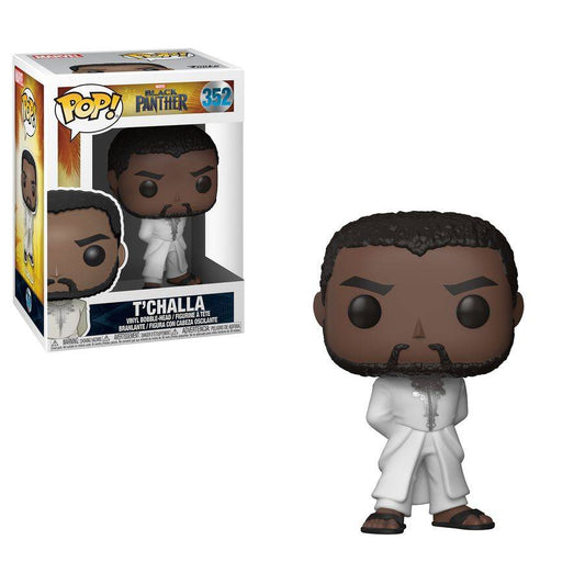 Pop Weasel Image of Black Panther (2018) - T'Challa White Robe Pop! Vinyl - Funko