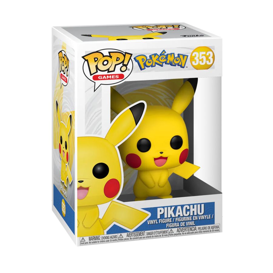 Image Pop Weasel - Image 3 of Pokemon - Pikachu Pop! Vinyl [RS] - Funko - Pop Vinyl - Image - Pop Weasel