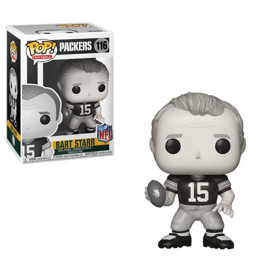 Pop Weasel Image of NFL: Legends - Bart Starr Black & White Pop! Vinyl - Funko