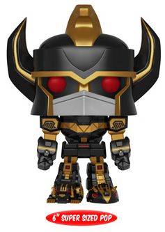 Pop Weasel Image of Power Rangers - Megazord Black and Gold 6" US Exclusive Pop! Vinyl - Funko - Pop Vinyl - Image - Pop Weasel