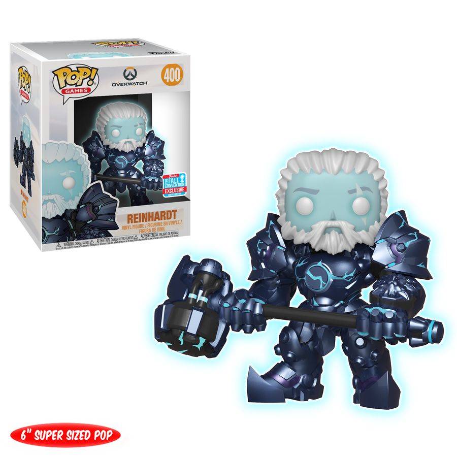 Pop Weasel Image of Overwatch - Coldhardt Reinhardt 6" NYCC 2018 Exclusive Pop! Vinyl - Funko - Pop Vinyl - Image - Pop Weasel