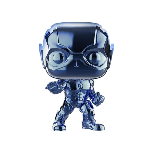 Pop Weasel Image of Justice League (2017) - Flash Light Blue Chrome Pop! Vinyl - Funko