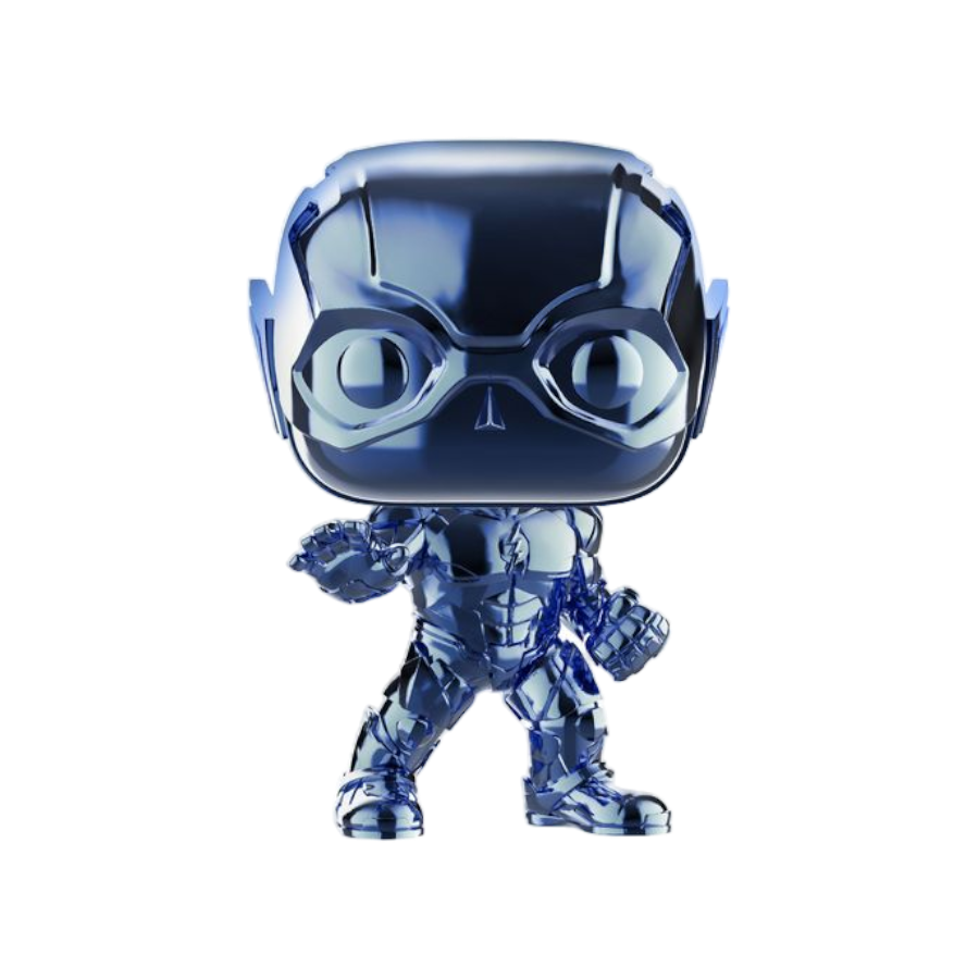 Pop Weasel Image of Justice League (2017) - Flash Light Blue Chrome Pop! Vinyl - Funko - Pop Vinyl - Image - Pop Weasel