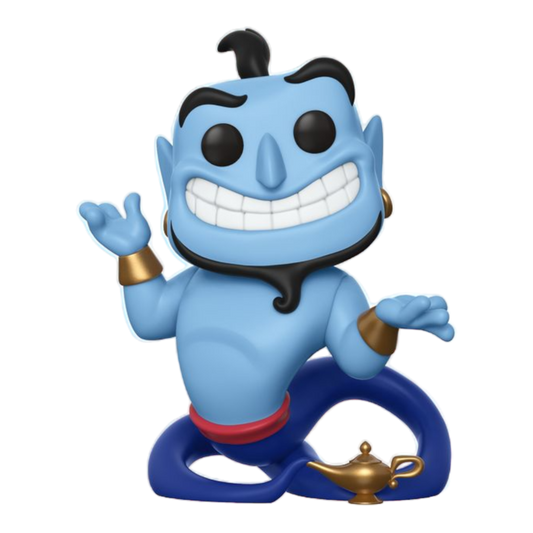 Pop Weasel Image of Aladdin (1992) - Genie with Lamp Glow Specialty Series Exclusive Pop! Vinyl - Funko