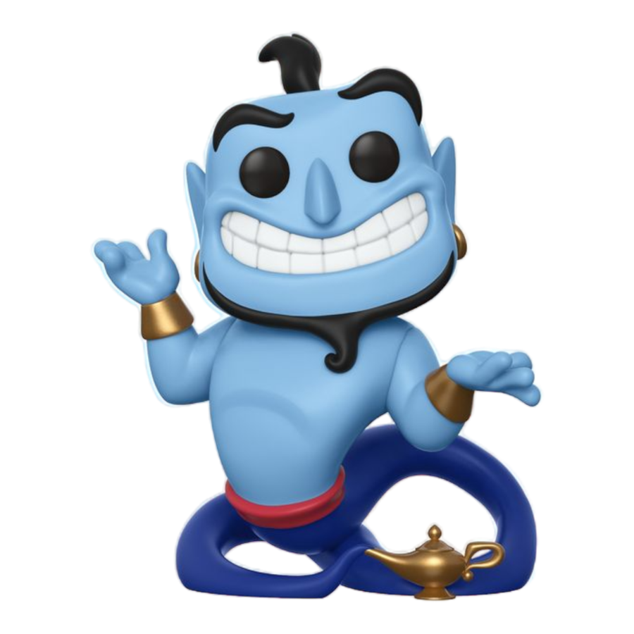 Pop Weasel Image of Aladdin (1992) - Genie with Lamp Glow Specialty Series Exclusive Pop! Vinyl - Funko - Pop Vinyl - Image - Pop Weasel