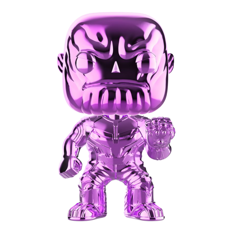 Pop Weasel Image of Avengers 3: Infinity War - Thanos Purple Chrome US Exclusive Pop! Vinyl - Funko - Pop Vinyl - Image - Pop Weasel