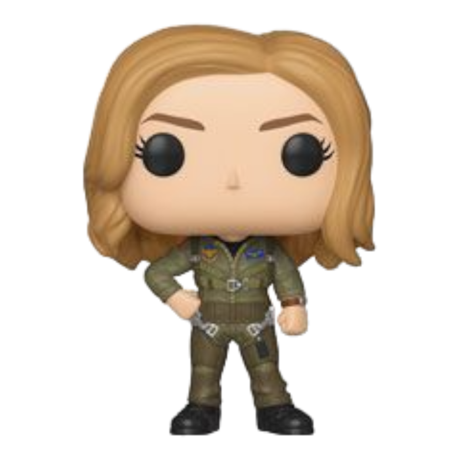 Pop Weasel Image of Captain Marvel (2019) - Carol Danvers Flight Suit US Exclusive Pop! Vinyl - Funko - Pop Vinyl - Image - Pop Weasel