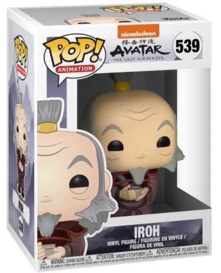 Pop Weasel - Image 2 of Avatar The Last Airbender - Iroh with Tea Pop! Vinyl - Funko - Pop Vinyl - Image - Pop Weasel